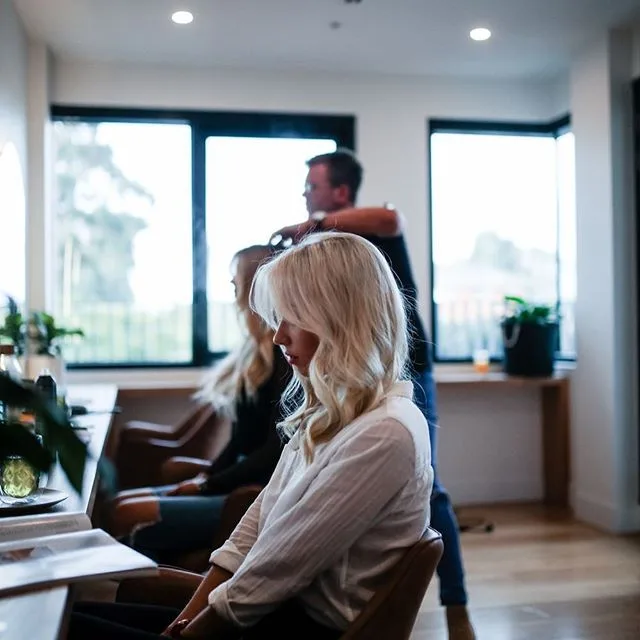 Client in-service at Frankie Salon